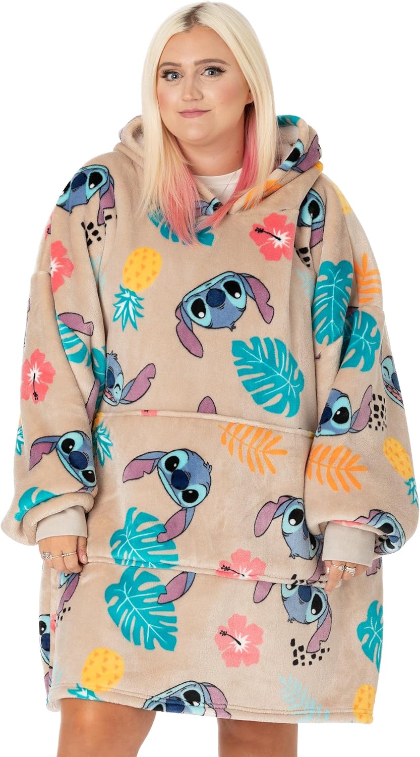 Cozy Disney Lilo & Stitch Hoodie Blanket