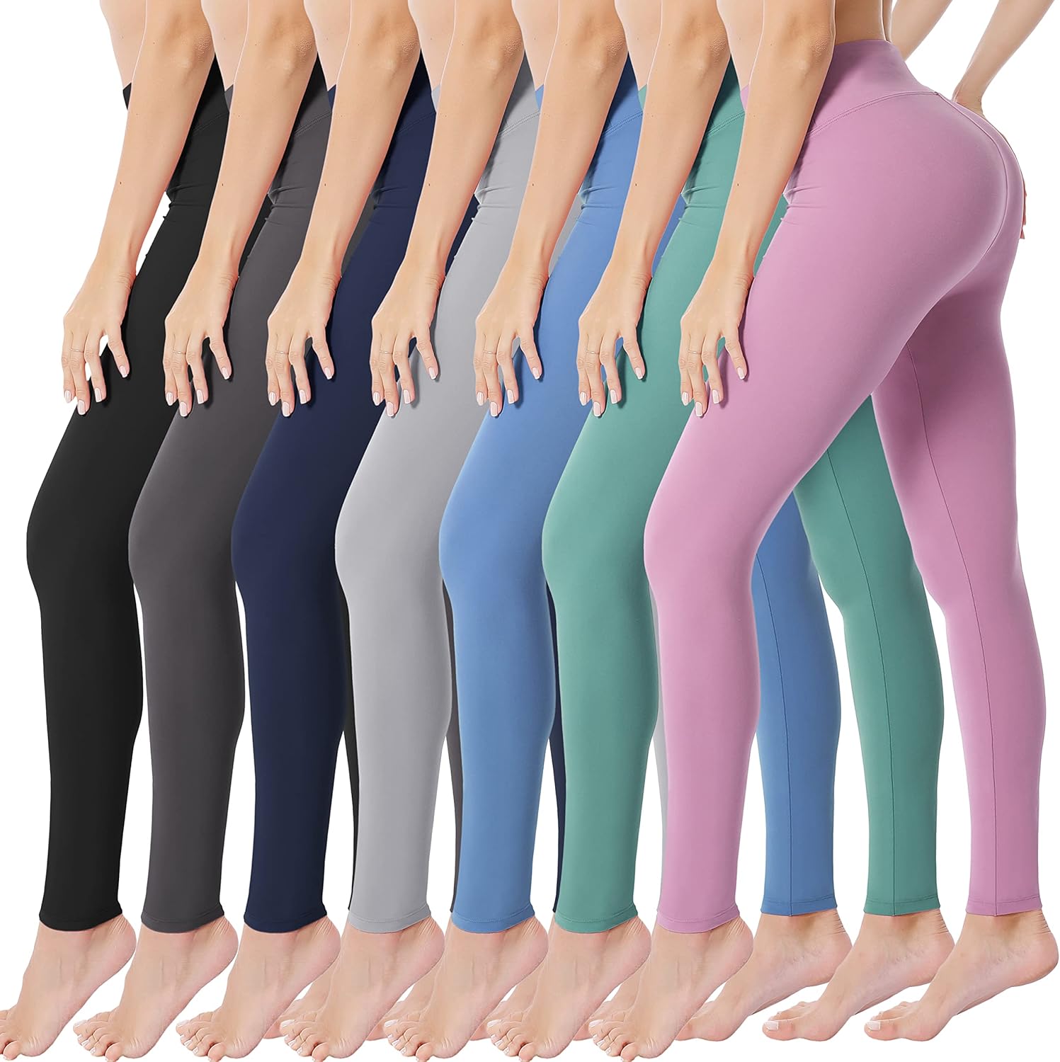 VALANDY Creamlush High Waisted Leggings for Women - Soft & Stretchy