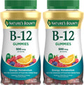 Vitamin B12 Gummies 500mcg 160 Count - Energy & Heart Support