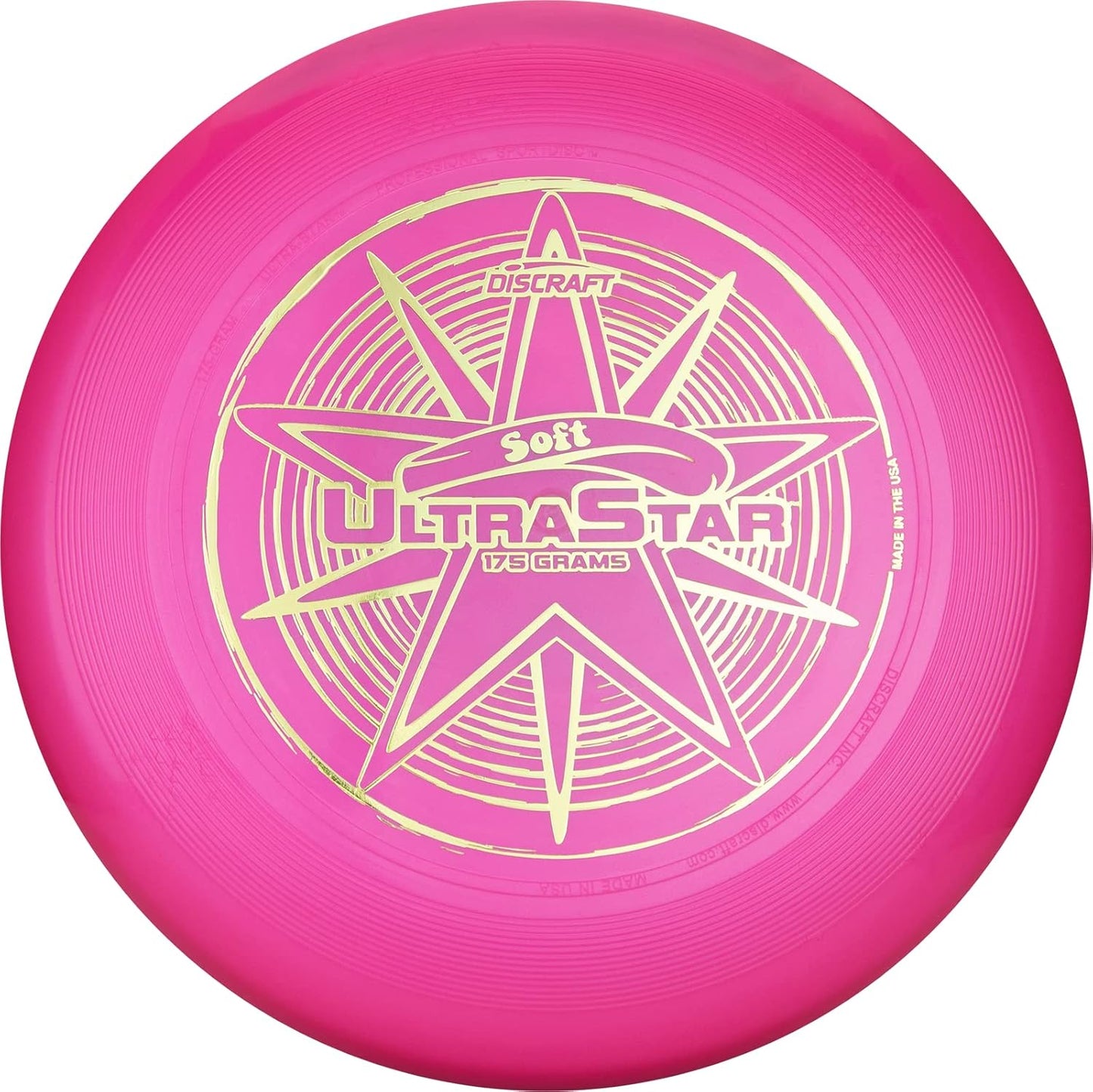 Discraft Pink Soft Ultra Star Disc - Lightweight & Durable!
