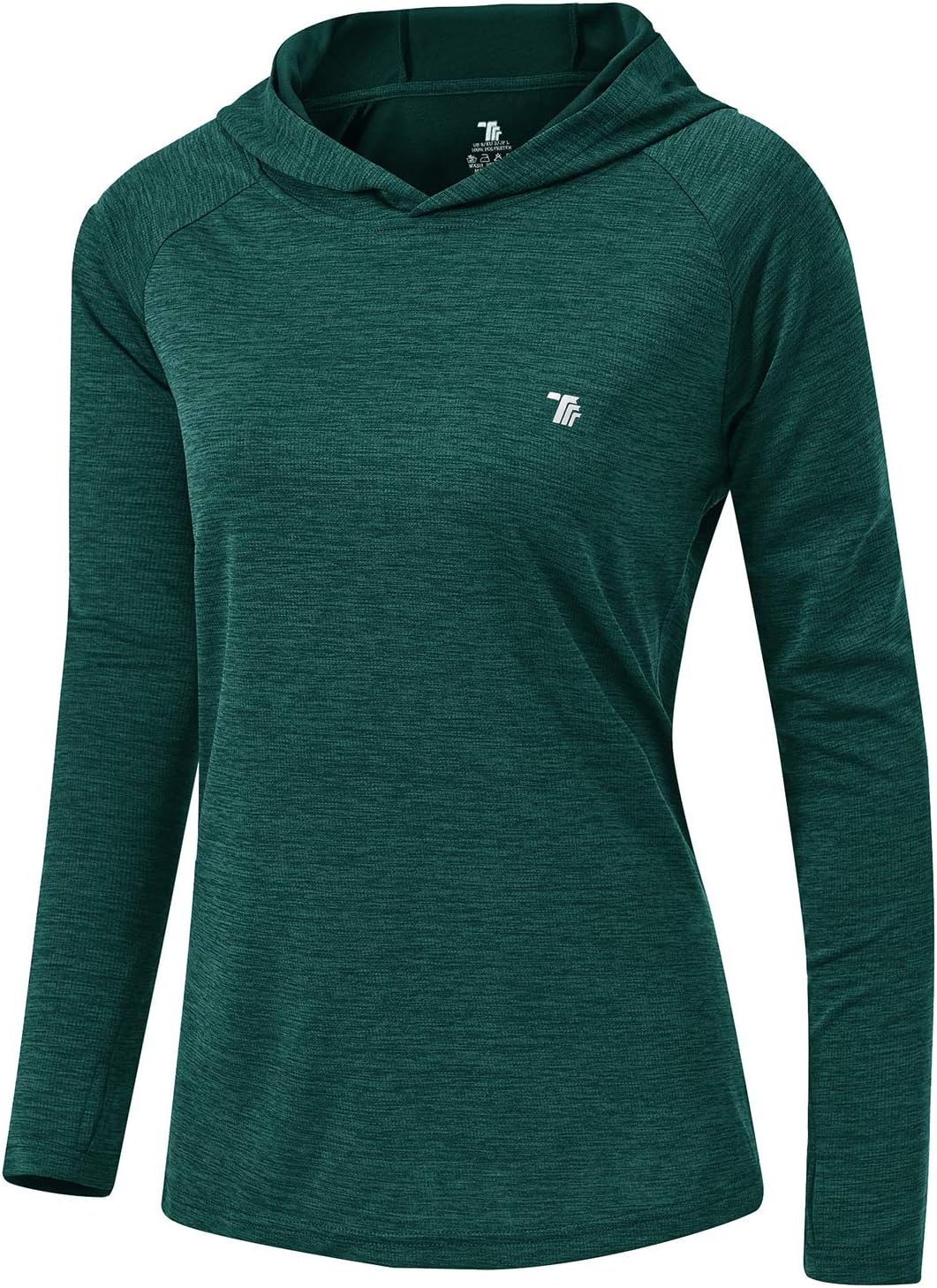 TBMPOY Women's UPF 50+ Sun Hoodie - Lightweight Protection