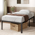 ZINUS Van 16 Inch Metal Platform Bed Frame - Sturdy Storage Height