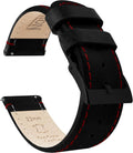 Barton Quick Release Top Grain Leather Watch Band Strap - Quick Swap
