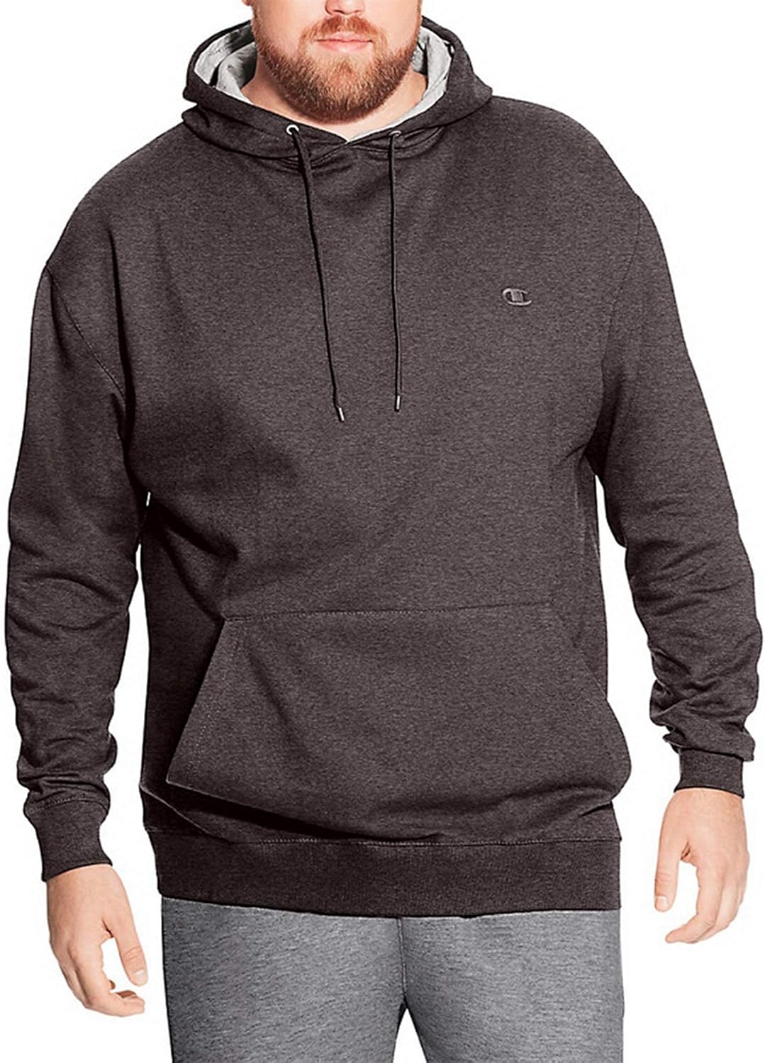 Champion Big and Tall Hoodies for Men - Fleece Pullover Sweatshirt