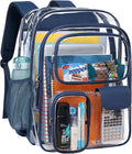 Clear Backpack for School 18 in Extra Large - Durable See-Through Pack