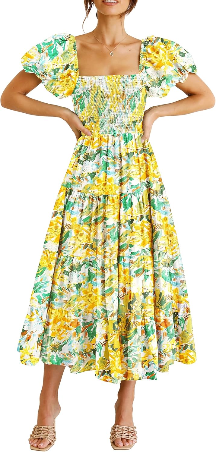 PRETTYGARDEN Women's Casual Summer Midi Dress for Every Occasion
