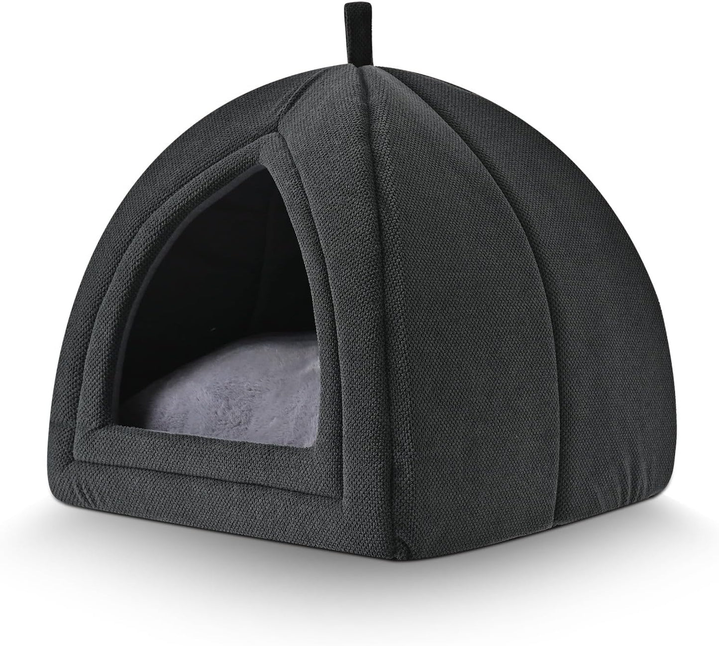 Cozy 2-in-1 Cat Cave Bed for Indoor Cats with Washable Cushion