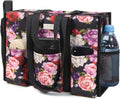 Utility Water Resistant Tote Bag with 13 Pockets - Durable Everyday 17