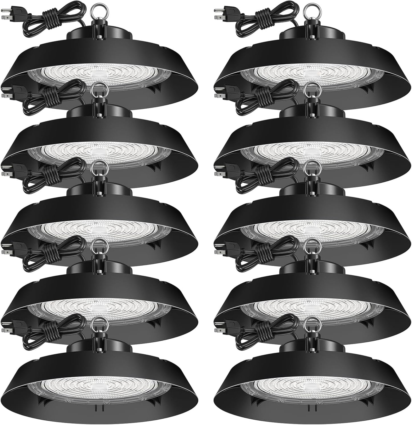 High Bay LED Lights 250W 10 Pack for Gym Factory Warehouse