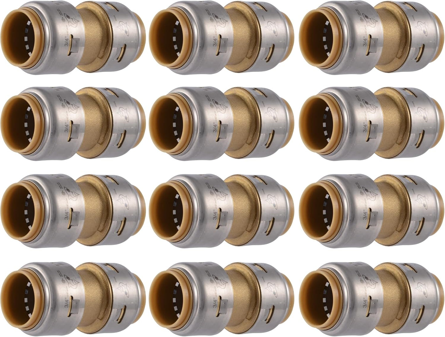 SharkBite Max Coupling for Easy Brass Plumbing Connections