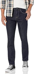Men's Athletic-Fit Jean - Stretch Straight Denim for Active Builds
