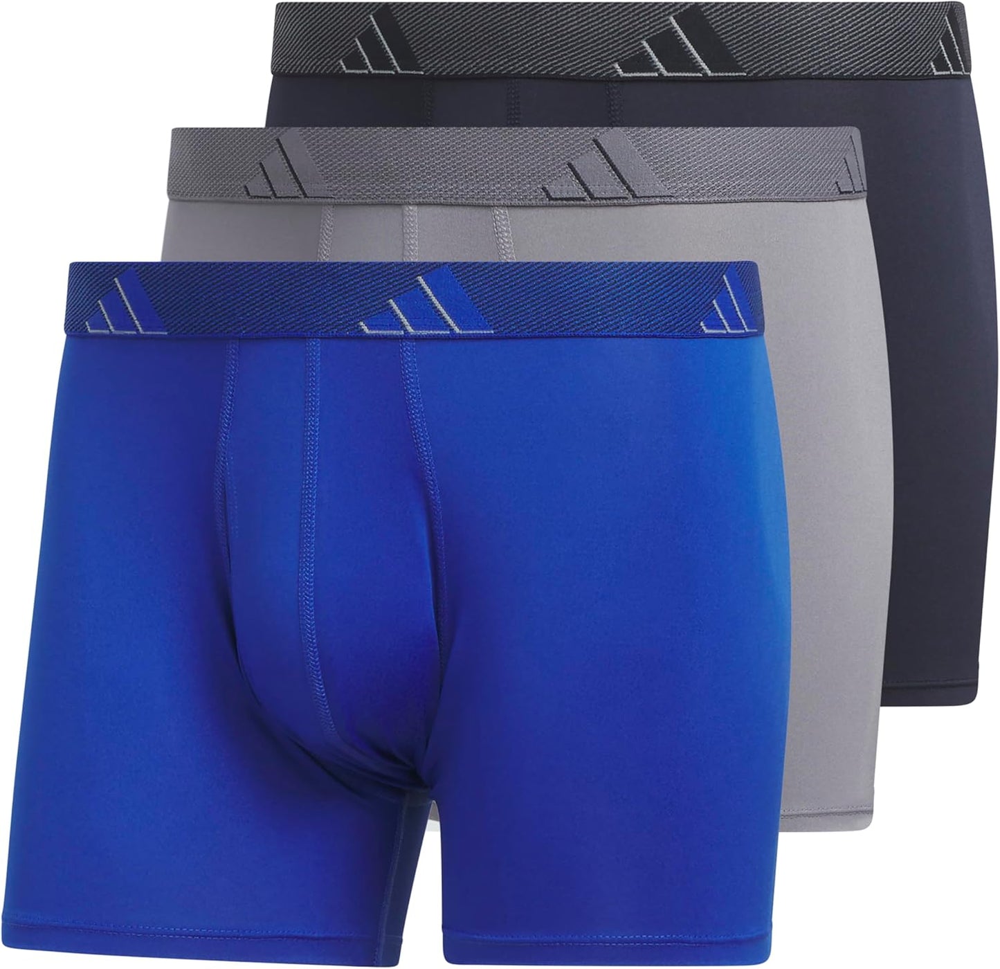 adidas Men's Stretch Cotton Boxer Briefs for Ultimate Comfort