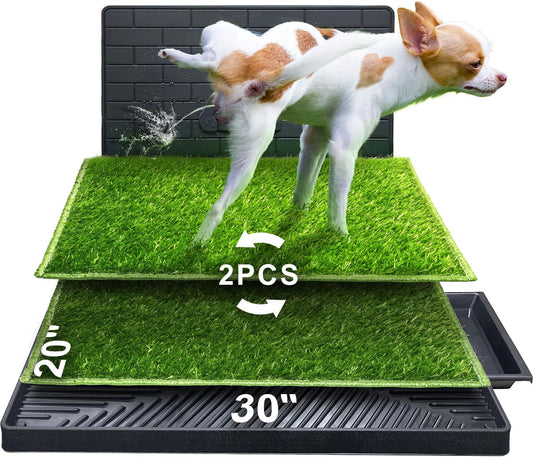 Hompet Dog Potty with Bionic Pee Baffle for Indoor Use