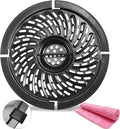 Non-Stick Round Air Fryer Grill Pan - Crisper & Dishwasher Safe