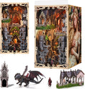 Book Nook Kit Sleeping Beauty - DIY Miniature House Bookend