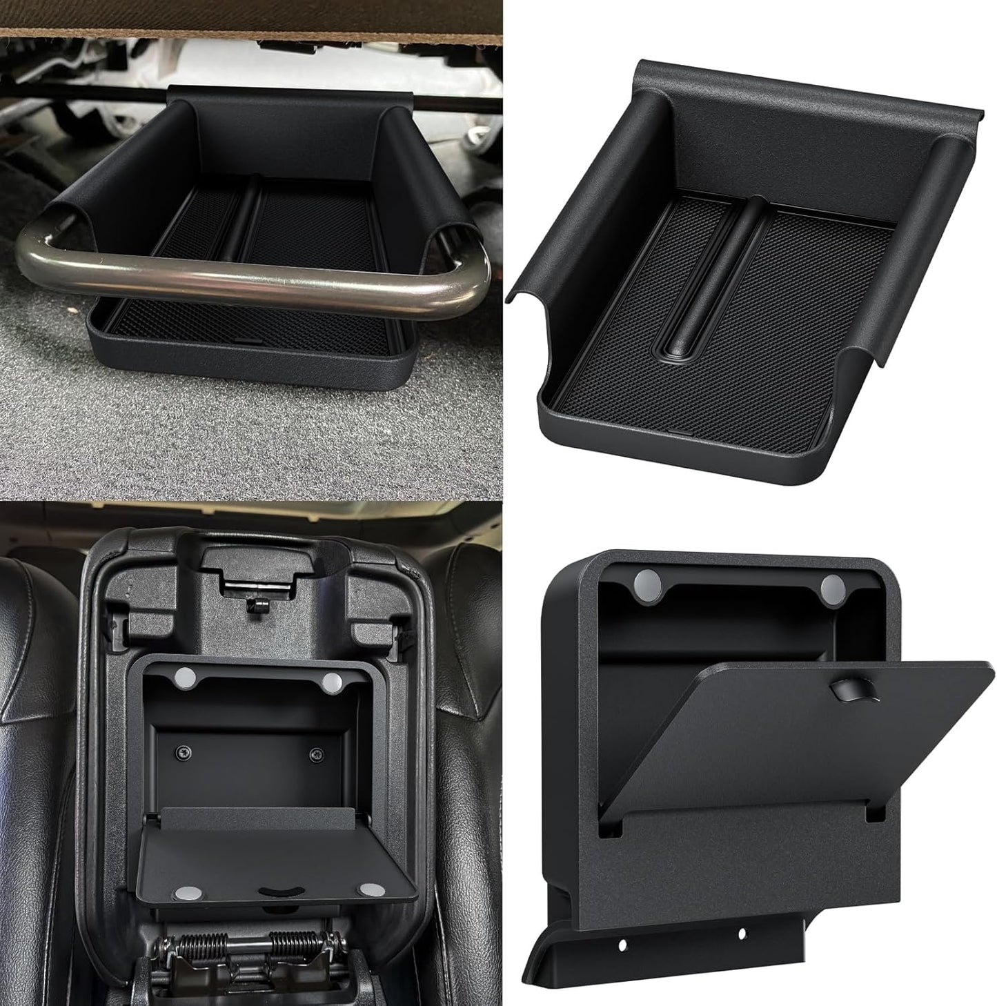 Under Seat Storage Box for Jeep Wrangler JL JLU Gladiator JT 2020-2025