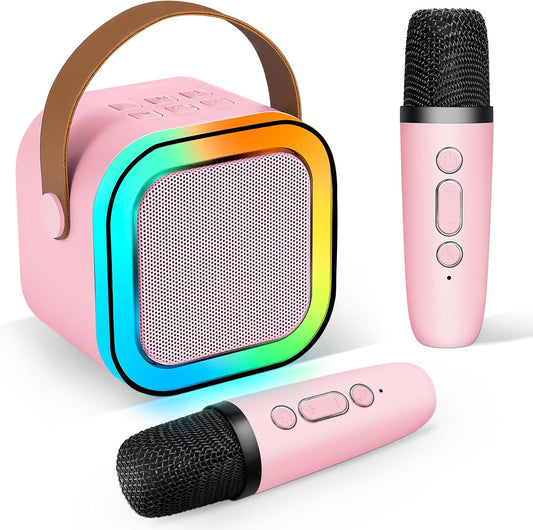 Wireless Microphones Karaoke Machine for Kids - Birthday Party Fun!