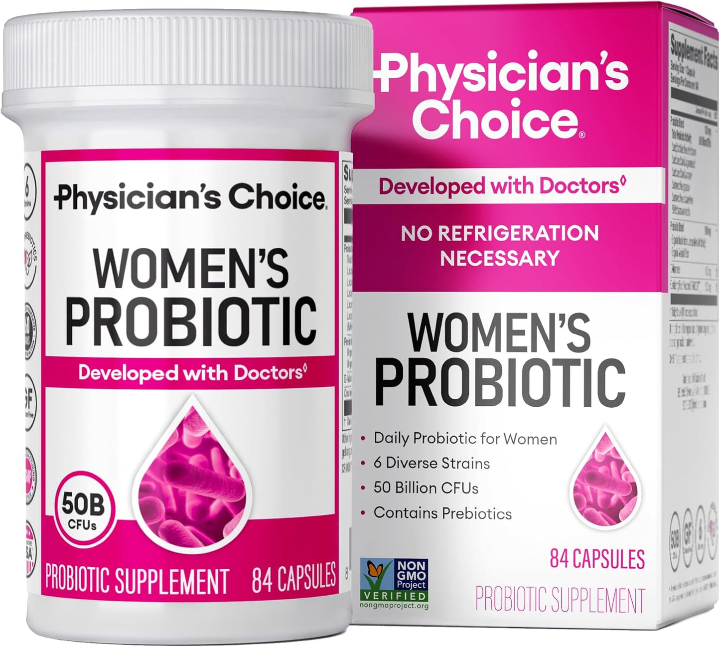 Probiotics for Women - PH Balance, Digestive & Feminine Health