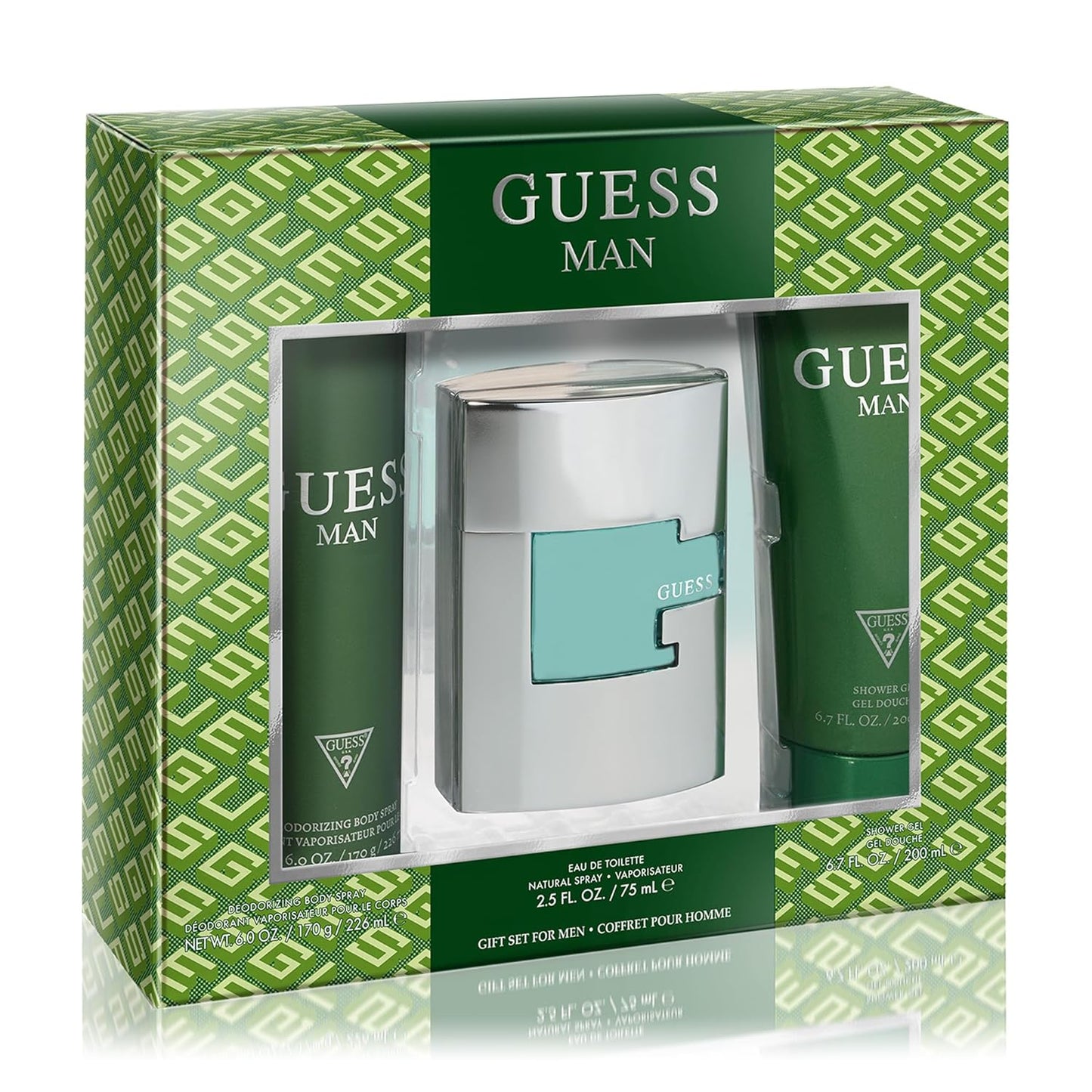 GUESS Man Eau de Toilette Gift Set - Perfect for Modern Men
