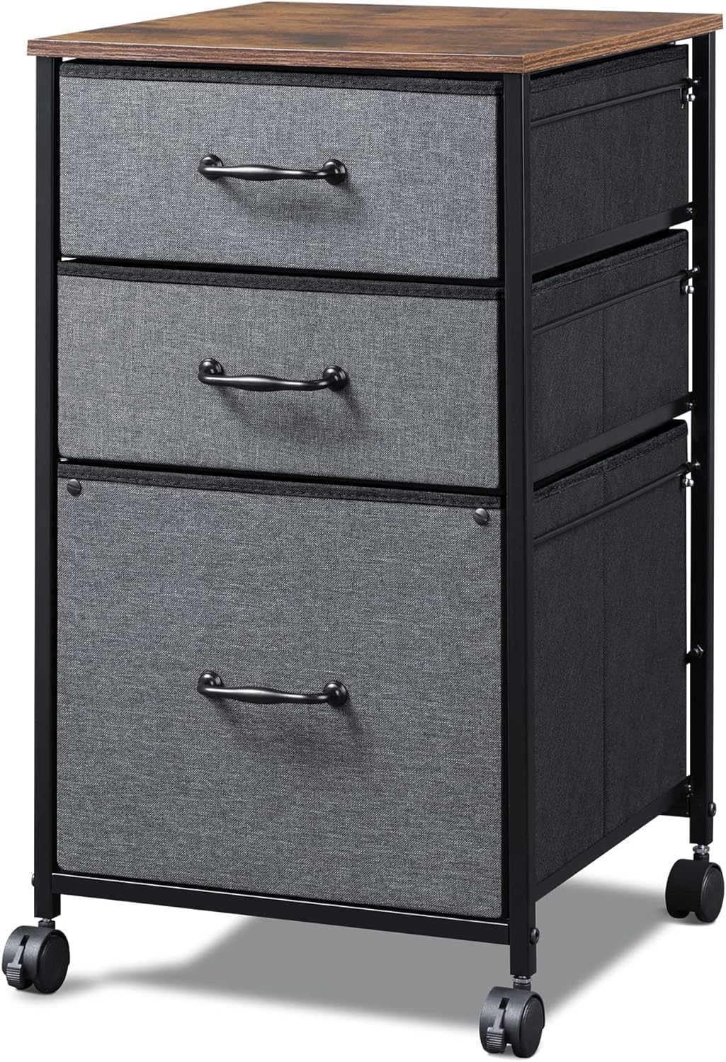DEVAISE Mobile File Cabinet for Home Office with 3 Drawers