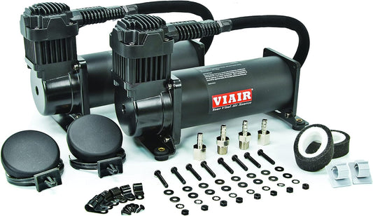 VIAIR 444C Dual Air Compressor 2-Pack - Heavy-Duty 12V 200 PSI