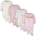 Gerber Baby Girls Sleep 'N Play Footie Set
