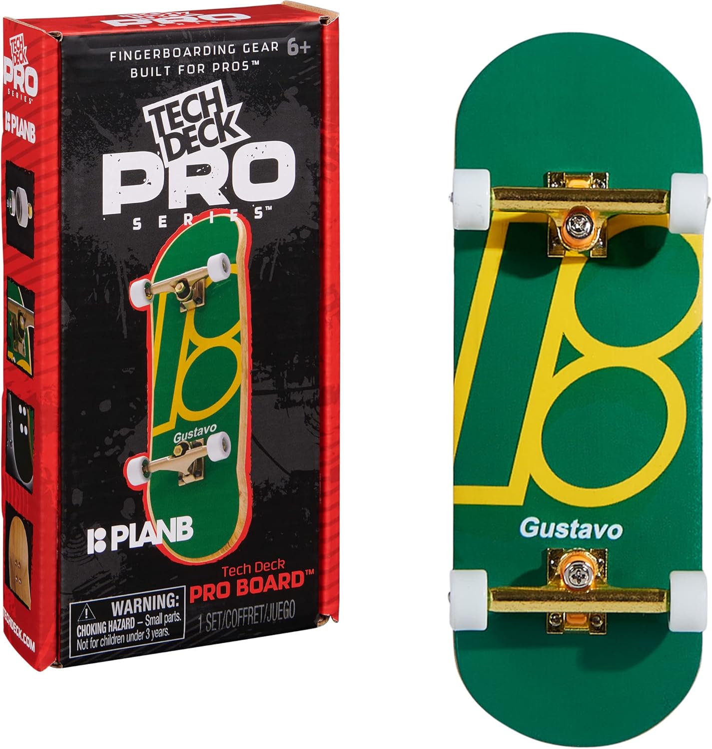Tech Deck Pro Series Finger Board with Storage Display Case