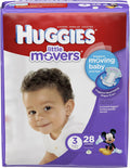 Huggies Little Movers Diapers Size 3 - Reliable Fit for Active Babies