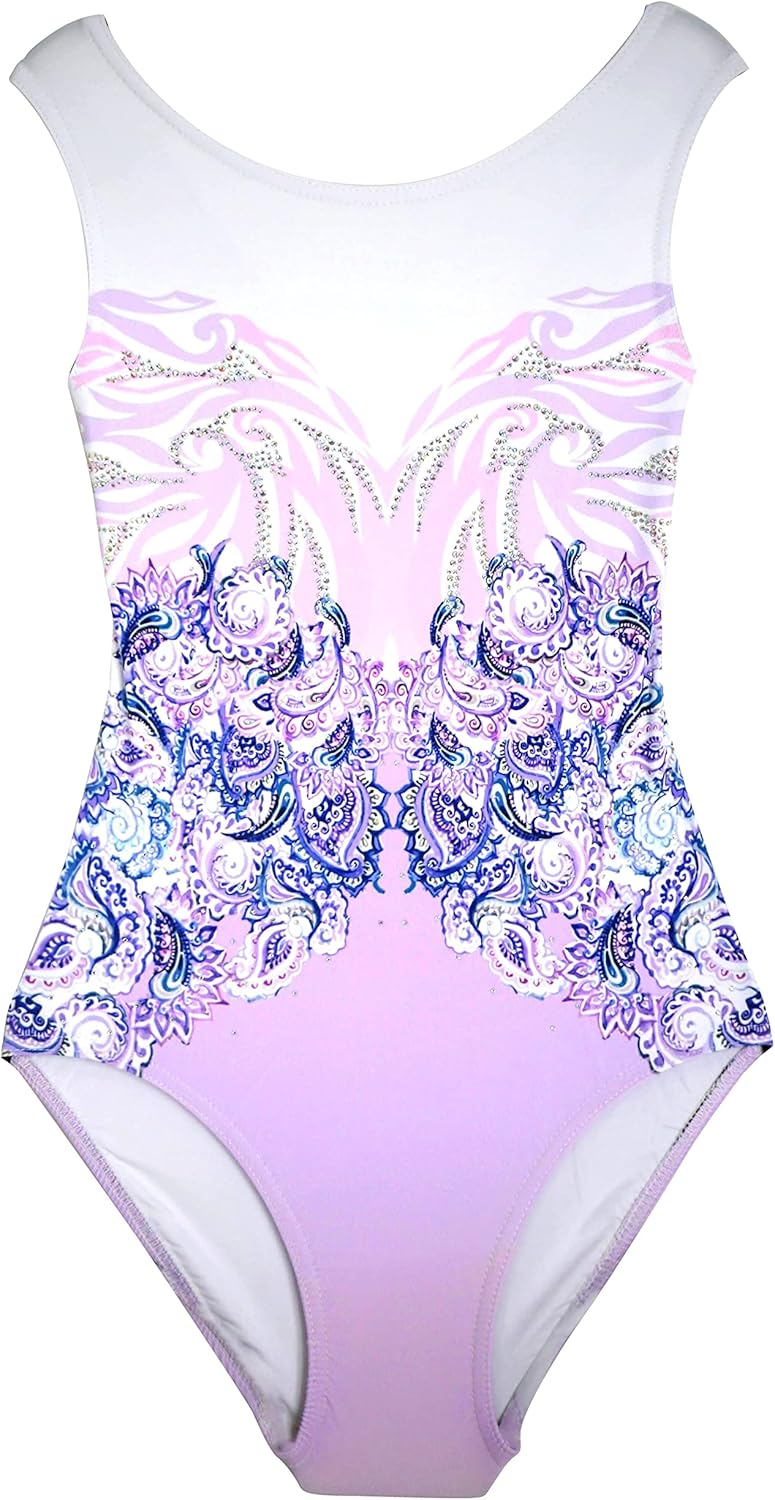 Stylish Gymnastics Leotards for Girls and Women, Sizes 3T-16