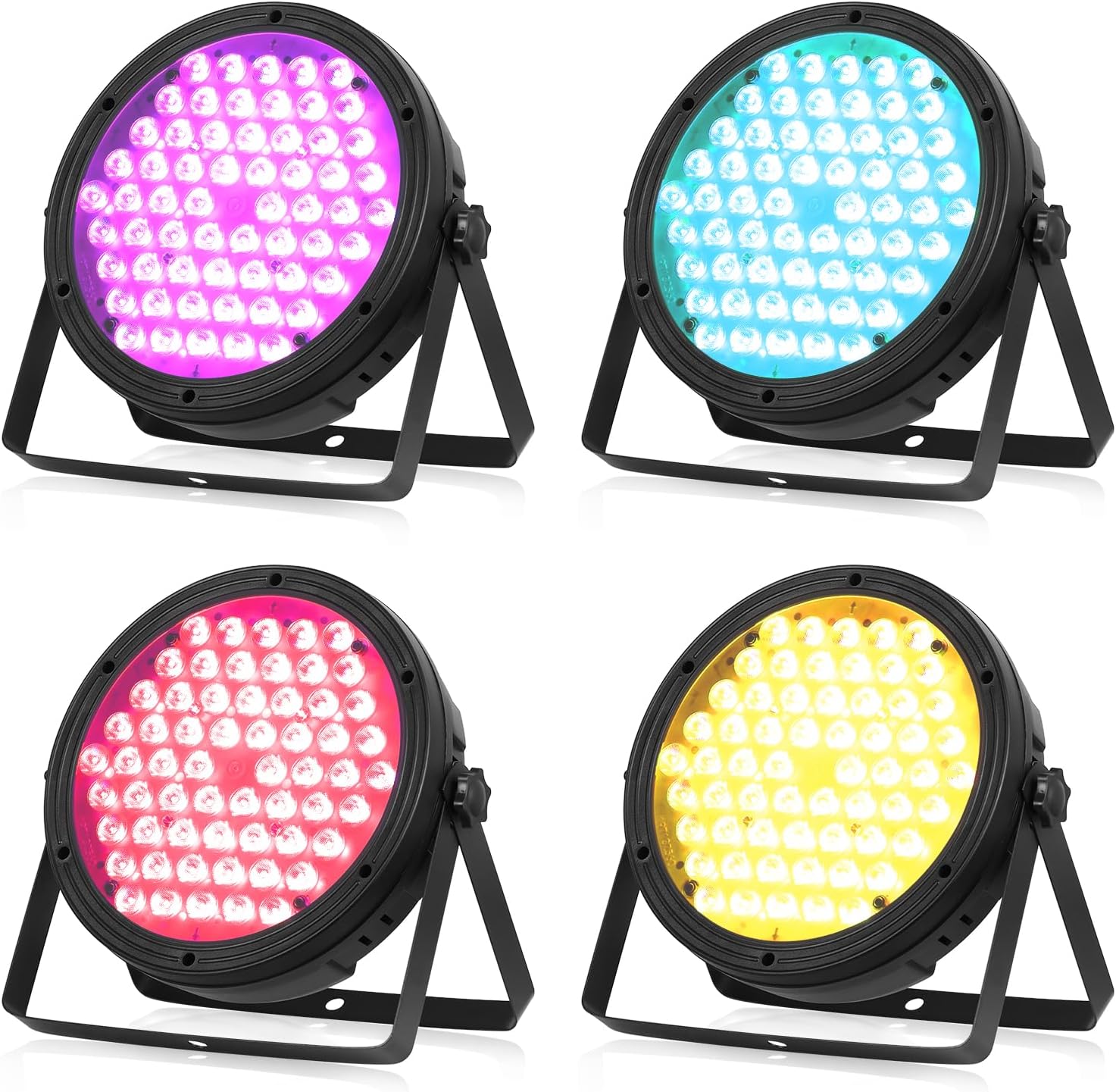 BETOPPER Stage Lighting 120W Par Light RGBW for Events and Concerts