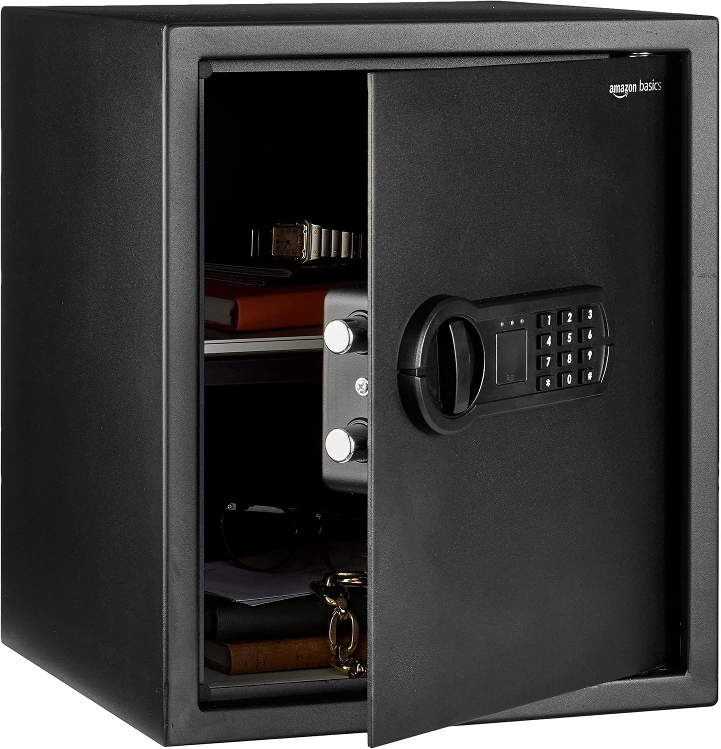 Steel Home Security Safe with Programmable Lock for Valuables