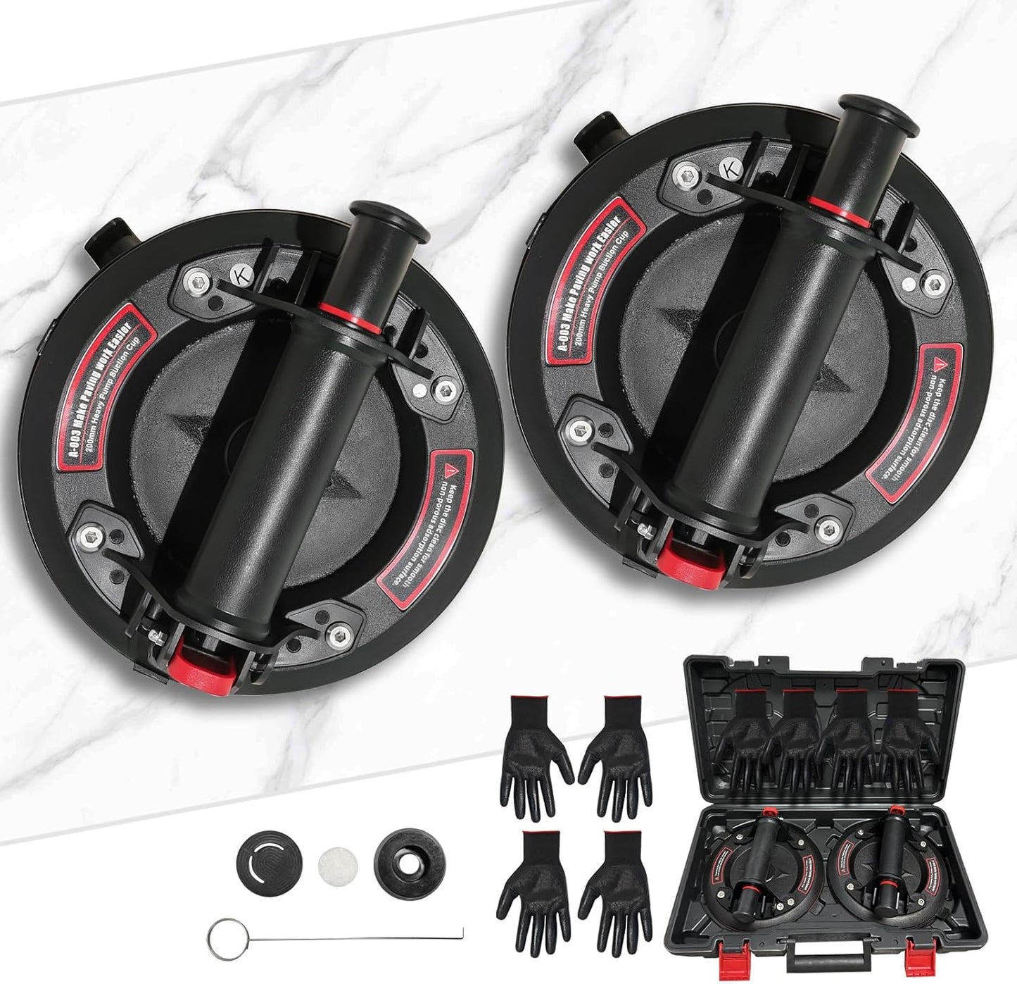 Heavy Duty Glass Suction Cups for Safe Lifting and Transport