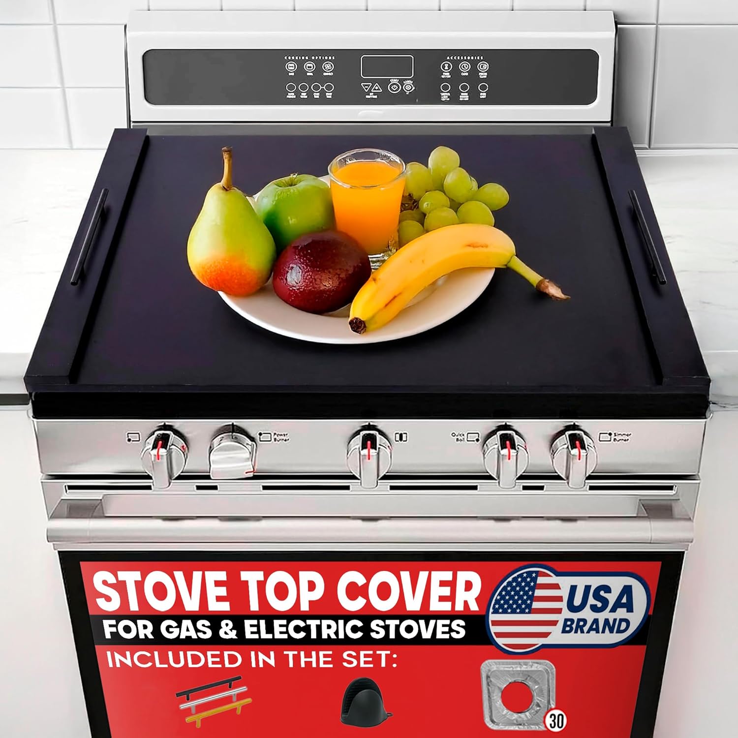 RVTHEUS Noodle Board Stove Cover: Versatile Kitchen Essential