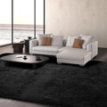 Large Rugs for Living Room 10x14: Black Extra Large Area Rugs