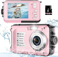 Underwater Camera 10FT Waterproof 30MP FHD 1080P - Compact Snorkel