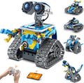 Robot Building Kit with Remote Control STEM Gifts for Kids - 5-in-1
