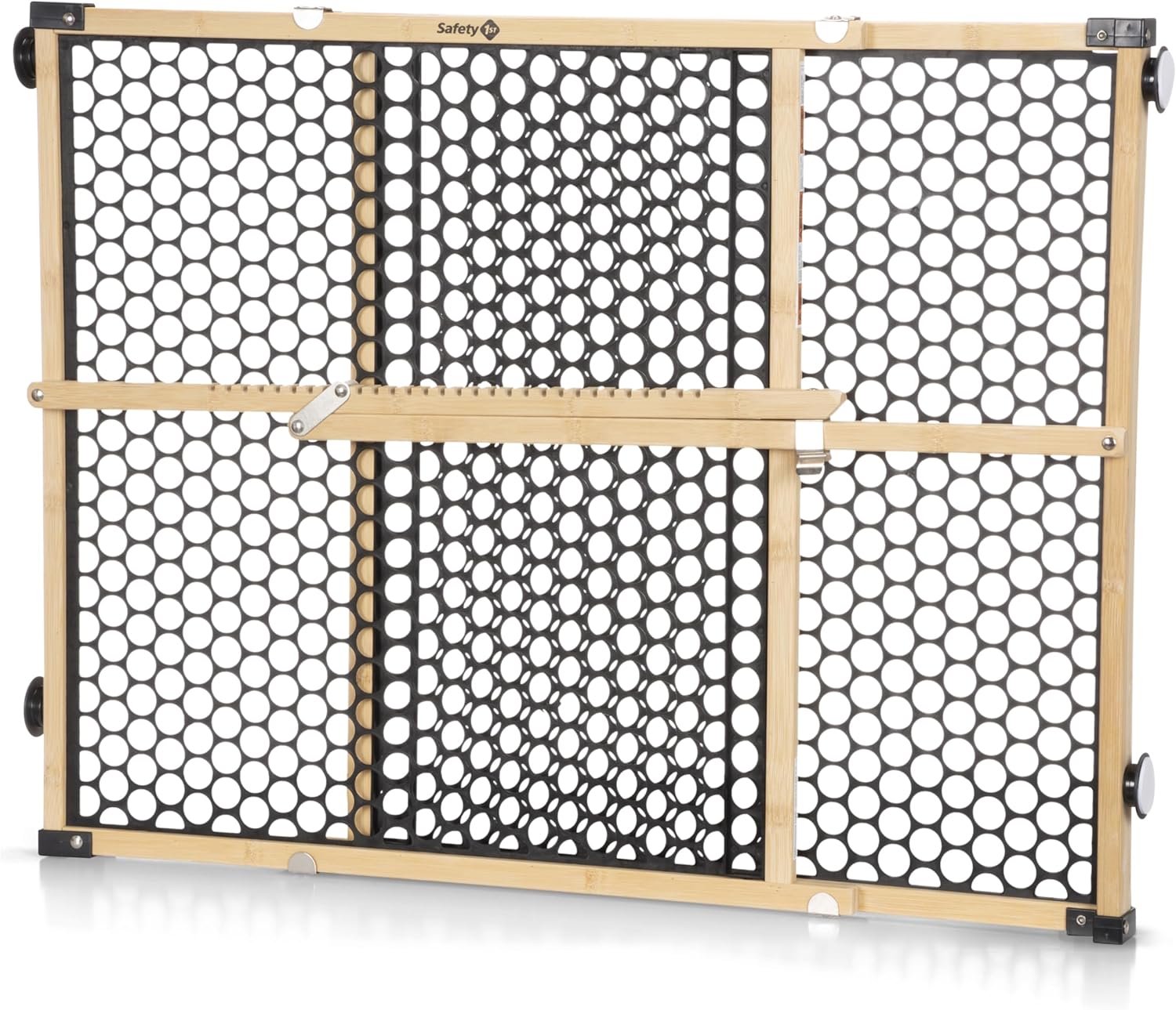 Eco-Friendly Bamboo Baby Gate - Drill-Free & Stylish Solution