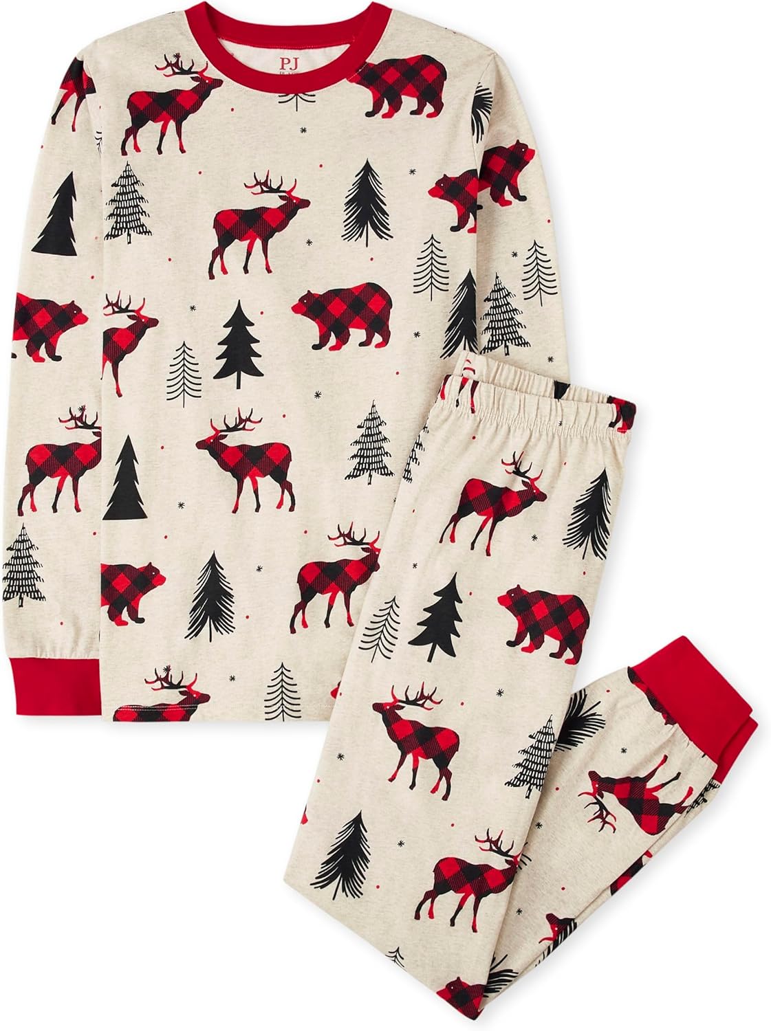 Family Matching Christmas Pajama Sets for Kids and Adults