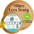Air Fryer Disposable Paper Liner 100Pcs - Extra Strong, Reusable