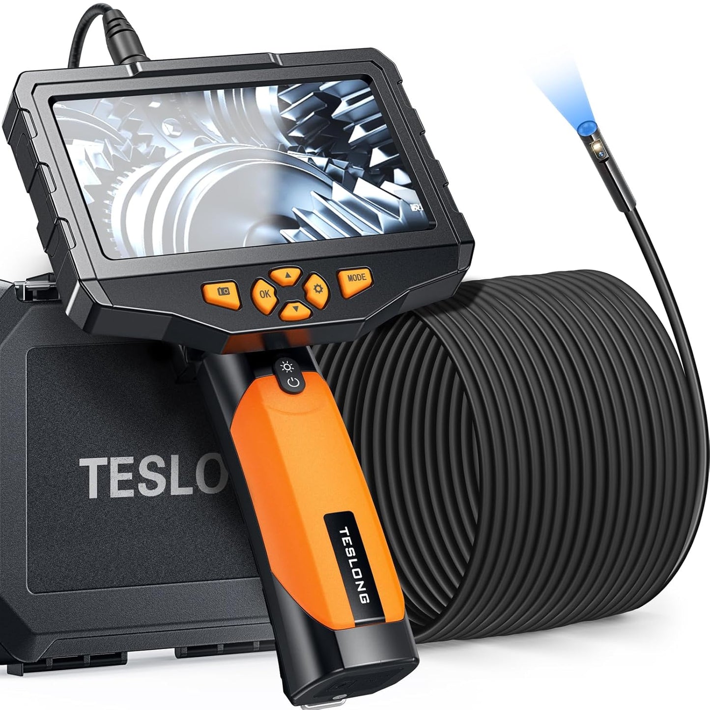 Teslong 50FT Sewer Camera with Dual Lens for Inspections