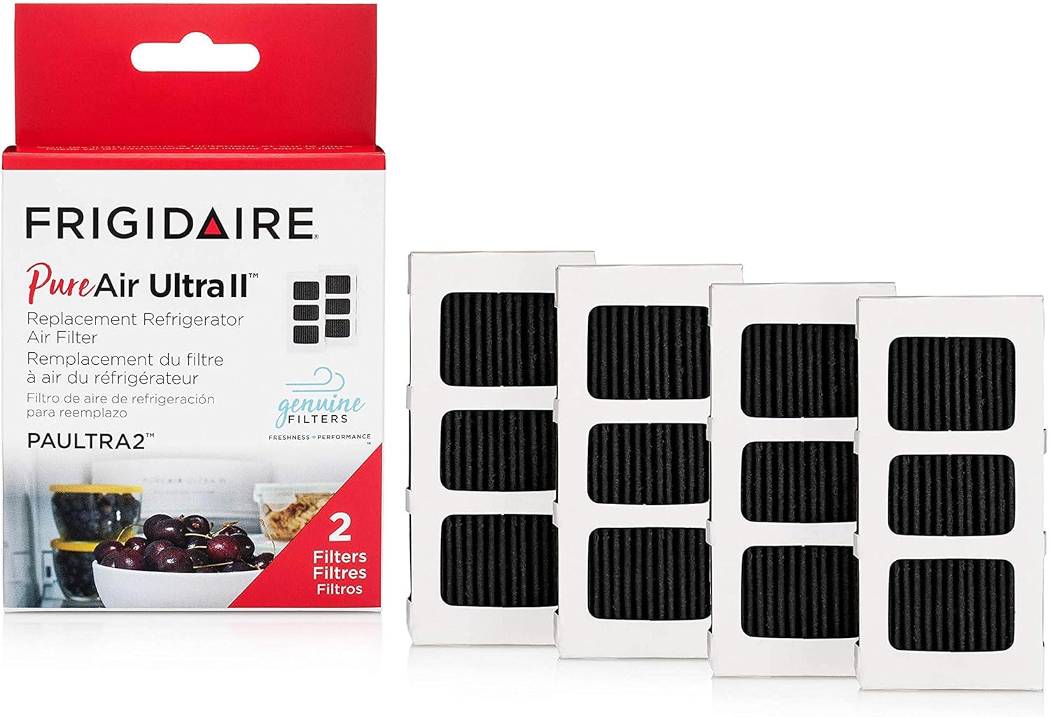 Frigidaire PAULTRAII4PK Pure Air Ultra II 4 Pack Air Filter