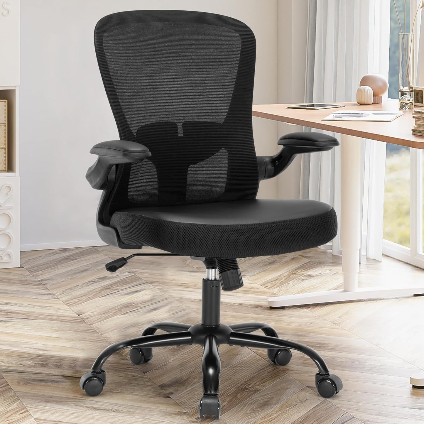 Executive Ergonomic Office Chair, Lumbar Support, Adjustable Height