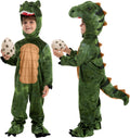 Realistic T-rex Costume Jumpsuit for Kids - Fun Halloween Outfit