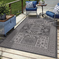 Terrace Outdoor Area Rug 6x9 Washable Indoor/Outdoor Rug - Durable KID