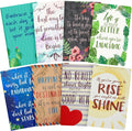 Inspirational Notebooks 8 Pack 5x8 Lined Journals - Motivational Gift
