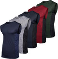 Men's Dry-Fit Muscle Tank 3 & 5 Pack - Standard to 5XLT Sizes