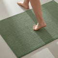 Bathroom Rugs Non Slip Washable Sage Green 24in x 36in - Quick Dry