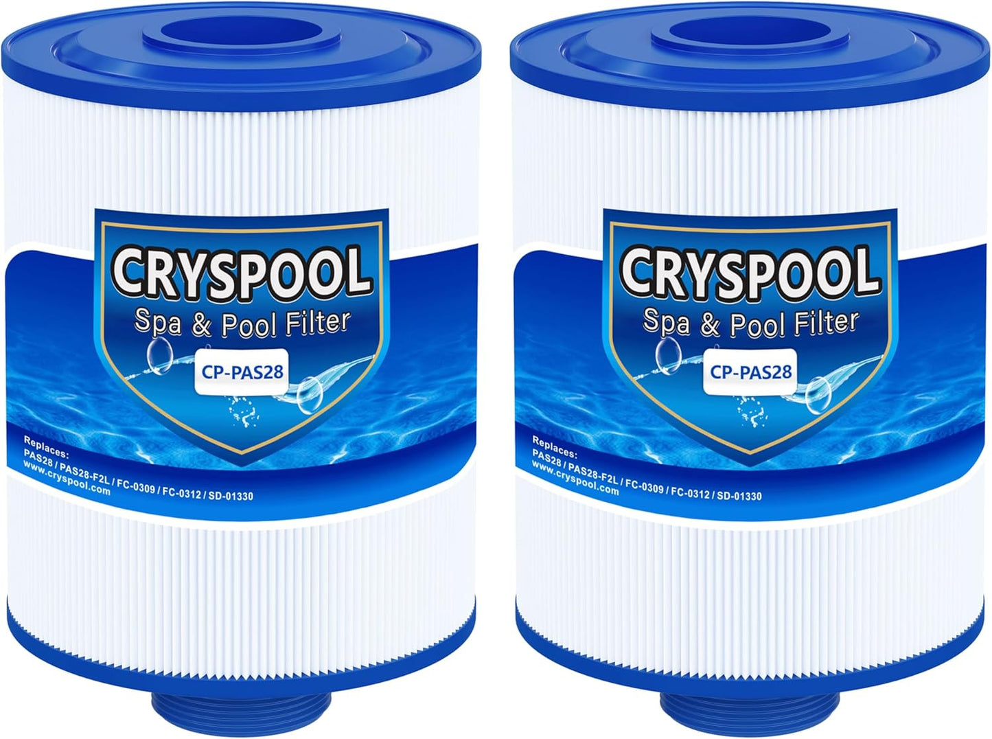 Cryspool PAS28 Filter Cartridge for Spa and Pool Systems