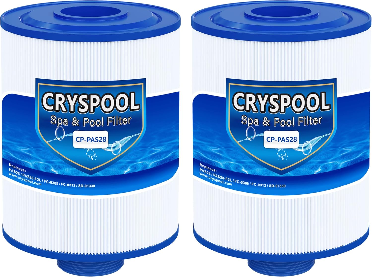 Cryspool PAS28 Filter Cartridge for Spa and Pool Systems