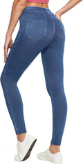 Stretchy Jeans for Women High Waist Jeggings Tummy Control IUGA